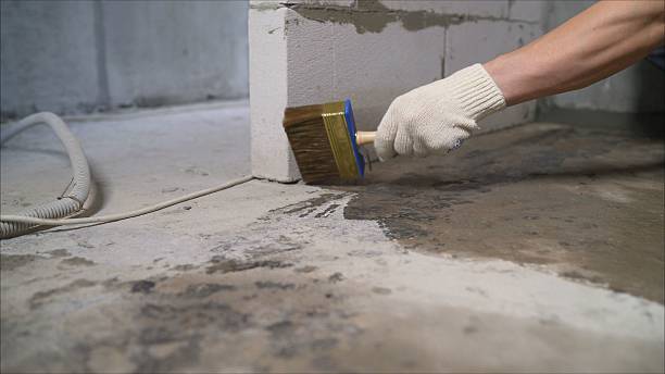 Crawl space vapor barrier installation in Somerset, OH